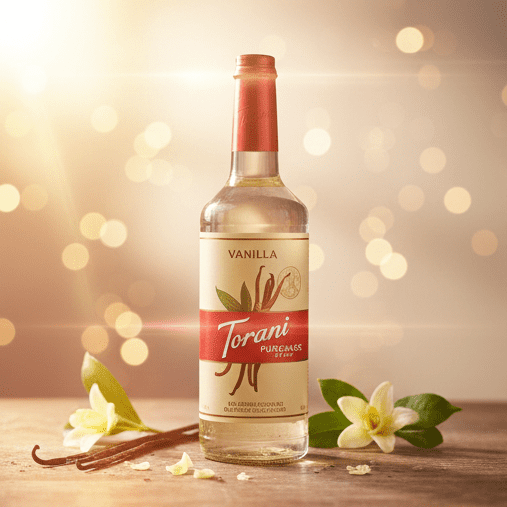 Torani Puremade Vanilla Syrup cs 4/750 ml