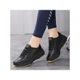 thumbnail image 1 of Women's Autumn/Winter Slip-Resistant Athletic Shoes, Leather Upper With Soft Sole, Lightweight Walking Shoes For Tourism, Spring And Casual Wear, 1 of 4