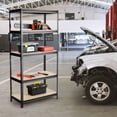 thumbnail image 5 of Costway 5-Tier Metal Storage Shelves 73'' Garage Rack Adjustable, 5 of 12