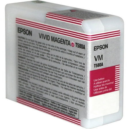 Epson 80 ml Vivid Magenta UltraChrome K3 Ink Cartridge