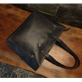 thumbnail image 4 of Genuine Leather Tote Bag with Zipper for Women , 4 of 4