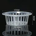 thumbnail image 1 of Plastic Mesh Pot Net Cloning Basket Hydroponic Aquarium Insert Plants Growth, 1 of 9