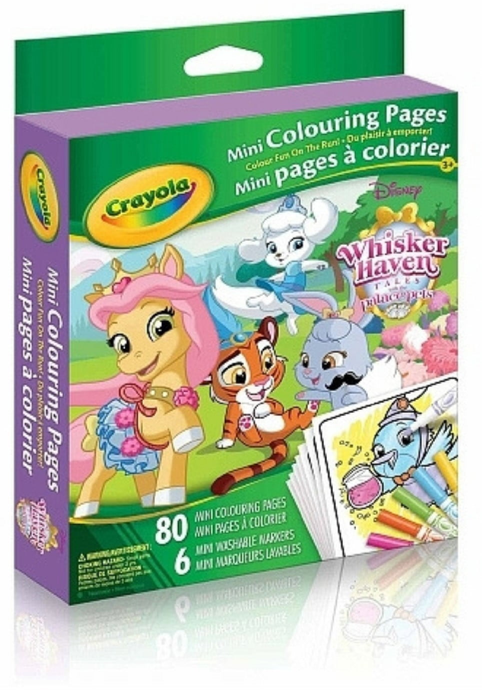 Crayola Mini Coloring Pages Disney Princess Palace Pets 1 Count