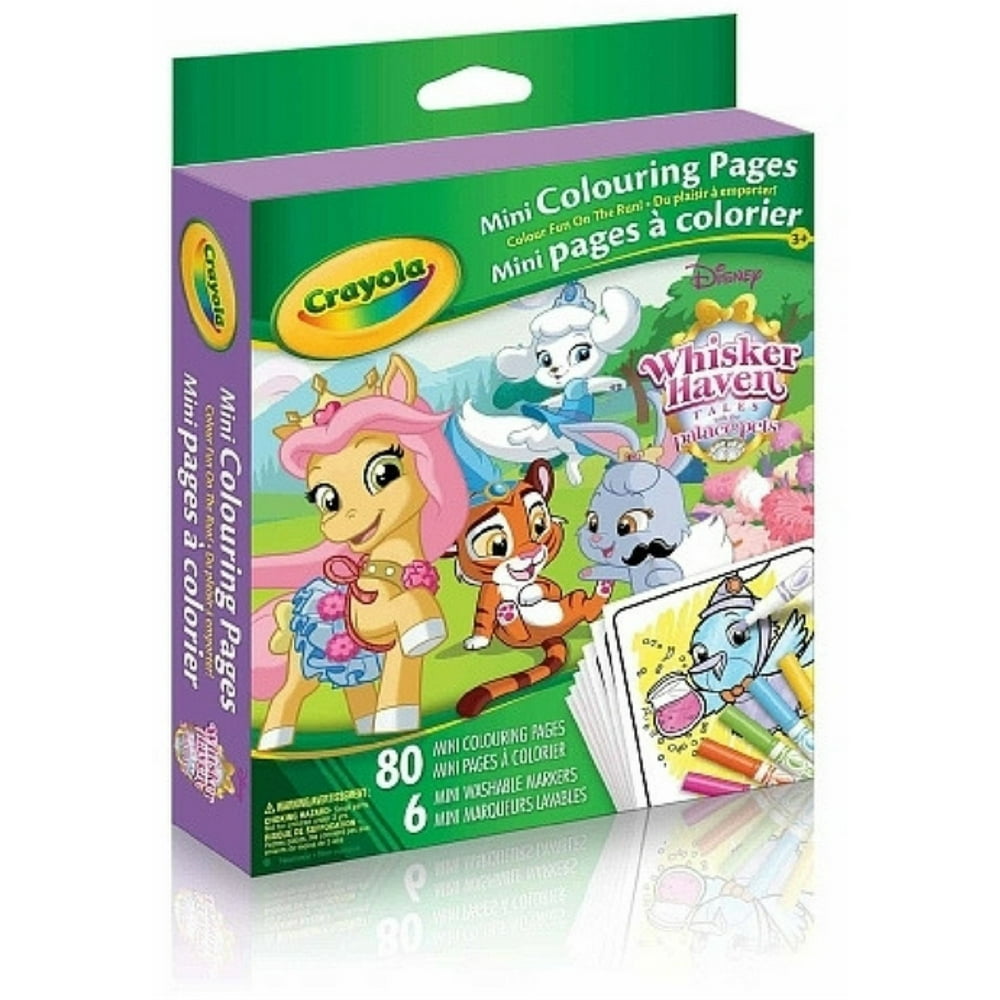 Cute Crayola Mini Coloring Pages 