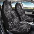 thumbnail image 3 of Qpednta Spider Web Car Seat Covers Sets 4Pcs Front Seat Protector Carseat Rear Split Bench Cover Universal Vehicle Seat Protector Fit Most Car Truck SUV, 3 of 7