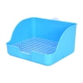 thumbnail image 1 of MasteelfCA Rabbit Litter Box Rectangular Hamster Toilet Bunny Litter Box Rabbit Training Potty, 1 of 8