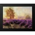 thumbnail image 2 of Saunders, Alonzo 14x12 Black Modern Framed Museum Art Print Titled - Purple Countryside II, 2 of 5