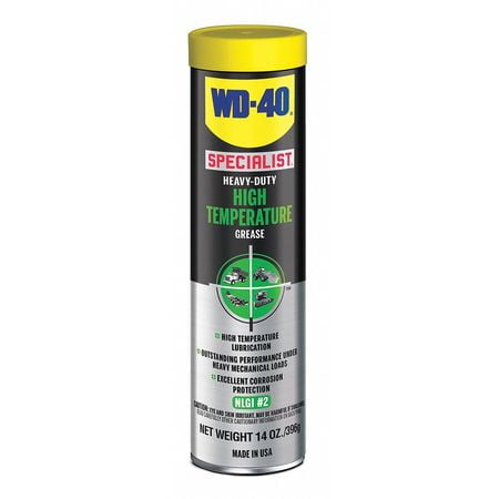 - (6 Pack) WD-40 SPECIALIST 14 oz. Heavy-Duty High Temperature Grease