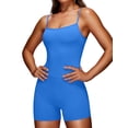 thumbnail image 1 of Enterizo CRZ YOGA Butterluxe con Tirantes Ajustables y Shorts Azul Talle L, 1 of 6