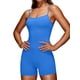thumbnail image 1 of Enterizo CRZ YOGA Butterluxe con Tirantes Ajustables y Shorts Azul Talle L, 1 of 6