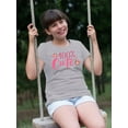 thumbnail image 2 of 100 Percent Cute T-Shirt Juniors -Image by Shutterstock,  Medium, 2 of 4
