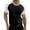 Black, variant on Color Block T Shirts for Men 2026 Summer Casual Short Raglan Sleeve Crewneck Tee Shirt