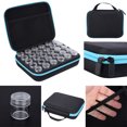 thumbnail image 4 of Storage Box Clear Organizer 30 Slot Jewelry Case Travel Suitcase for Painting Accessories, 4 of 7