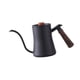 thumbnail image 4 of Tetera de café de 0,6 L con mango antiescaldaduras, cafetera portátil ligera con boquilla de cuello de cisne para restaurante, cafetera para acampar Negro perfecl Hervidor de café, 4 of 8