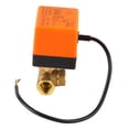 thumbnail image 3 of 3 Way Motorized Ball Valve, Ball Valve, 304 Stainless Steel Brass G1/2 Connection For Water Control System Fan Coil, 3 of 8