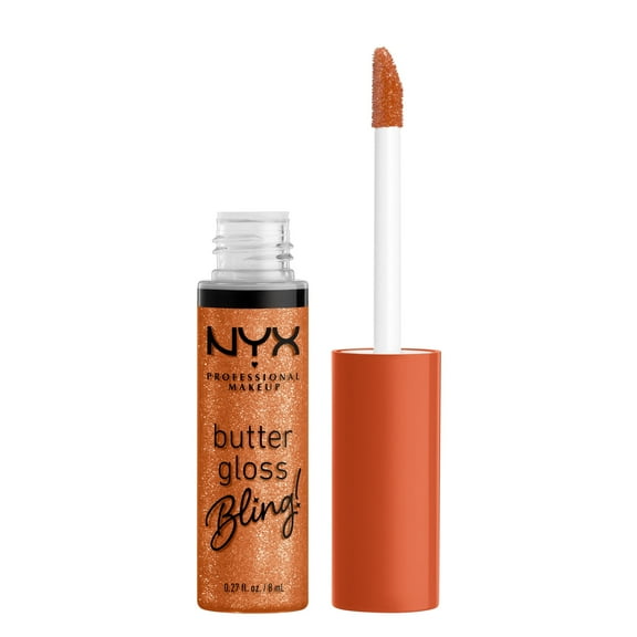 NYX Professional Makeup Butter Gloss Bling, Non-Sticky Lip Gloss, Pricey, 0.27 Oz
