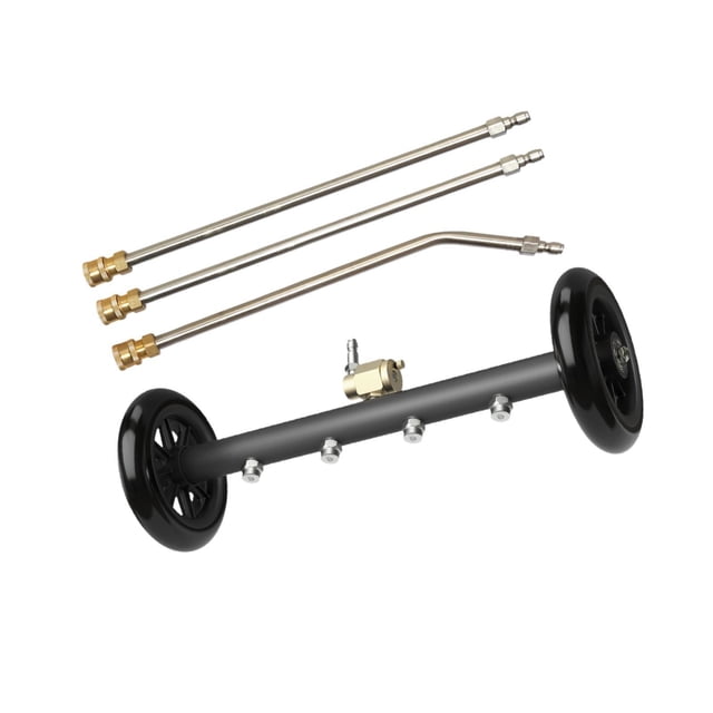 Guardoinrt Balai à Eau 17 Pouces pour Nettoyeur Haute Pression Accessoire Robuste 4000PSI Multifonction