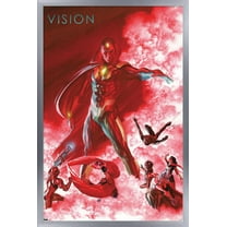Marvel Comics - Vision - All-New, All-Different Avengers #6 Wall Poster, 14.725" x 22.375", Framed
