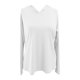 thumbnail image 4 of Camiseta informal con capucha para mujer - Top de manga larga para primavera/otoño - Protección solar UPF 50+, cintura ajustada, 4 of 4
