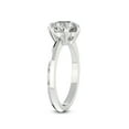thumbnail image 4 of IGI Certified 1 Carat Cushion Shape Lab Grown Diamond Engagement Ring | 14K White Gold |Eva Six Prong Knife Edge Diamond Ring | FG-VS1-VS2 Quality Friendly Diamonds, 4 of 5