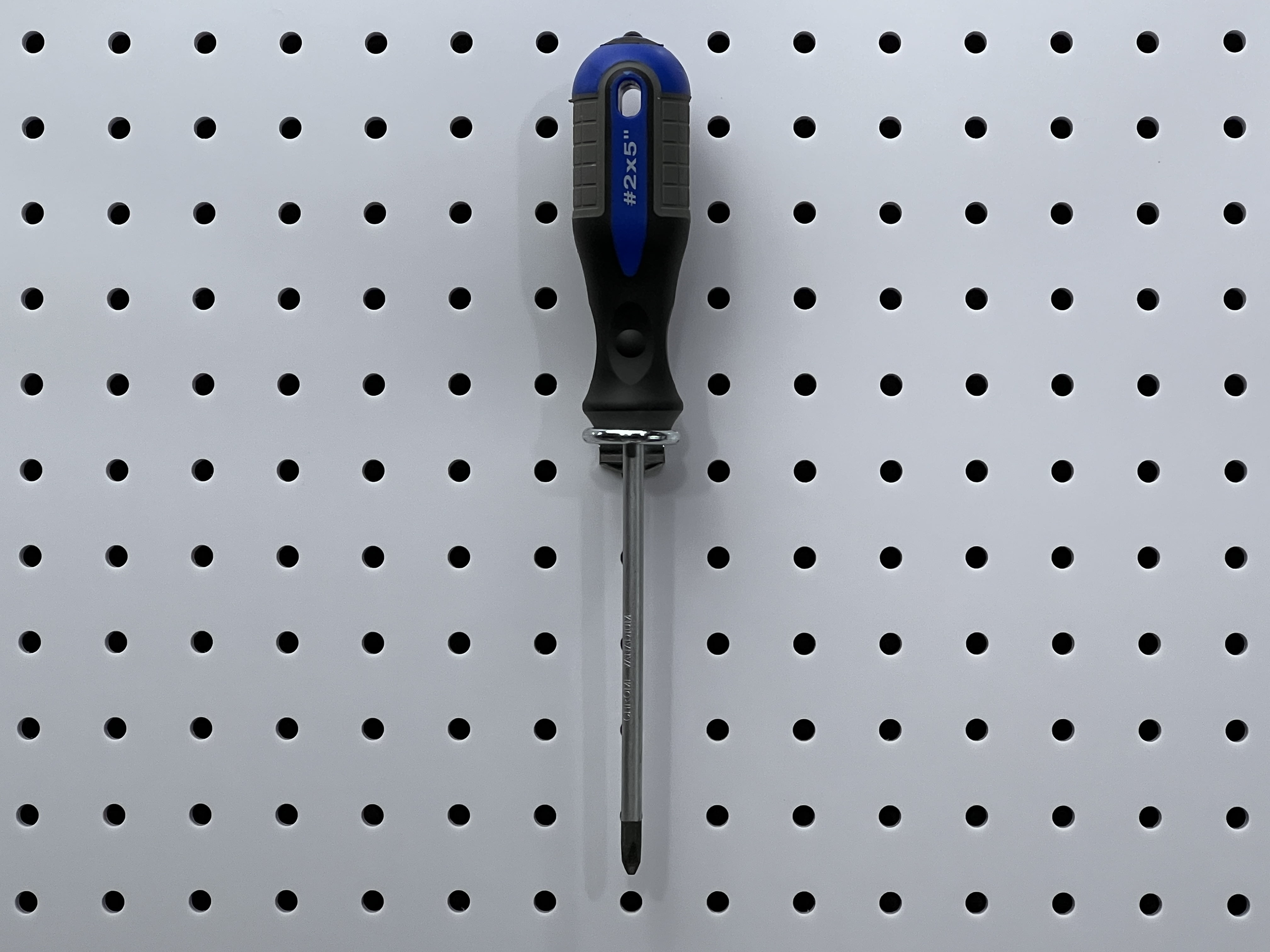 Triton Products 3/4 inch Single Ring Tool Holder Steel Pegboard Hook, 10pk