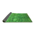 thumbnail image 2 of Ahgly Company Indoor Rectangle Oriental Green Industrial Area Rugs, 2' x 5', 2 of 4