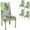 Covers 11, variant on Tropical Floral Dining Room Chair Covers Set of 4 Tropical Leaves Jungle Seamless Watercolor Floral Pattern Parson Chair Slipcover Removable Washable Chair Protector for Home,Restaurant