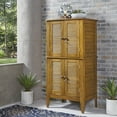 thumbnail image 6 of Homestyles Maho Wood Outdoor Storage Cabinet in Brown, 6 of 7
