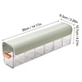 thumbnail image 2 of Non Perforated Functional Storage 3in1 Adjustable Storage Clothing Socks Underwear Tie Seasoning Storage Archival Storage, 2 of 7