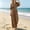 Brown Jumpsuits for Women, variant on Ygbgbb Womens V Neck Cuffed Half Sleeve Jumpsuit Self Tie Fitted Waist Wide Leg Floor Length Pants with Hidden Pockets for Dinner Outings Town Trips Army Green S