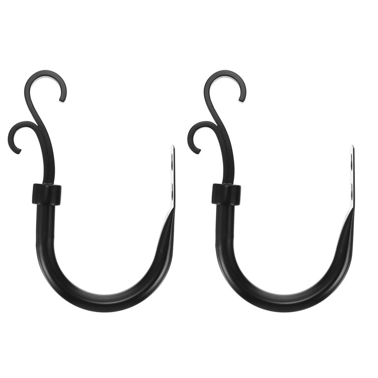 2pcs Iron Curtain Tieback Decorative Holdback Curtain Holder Wall Hook  Holder