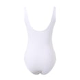 thumbnail image 4 of One Piece Swimsuit Women Tummy Control 2026 Modest Mesh Scoop Neck Slimming Full Coverage Bathing Suit Swimwear Beach White S, 4 of 5