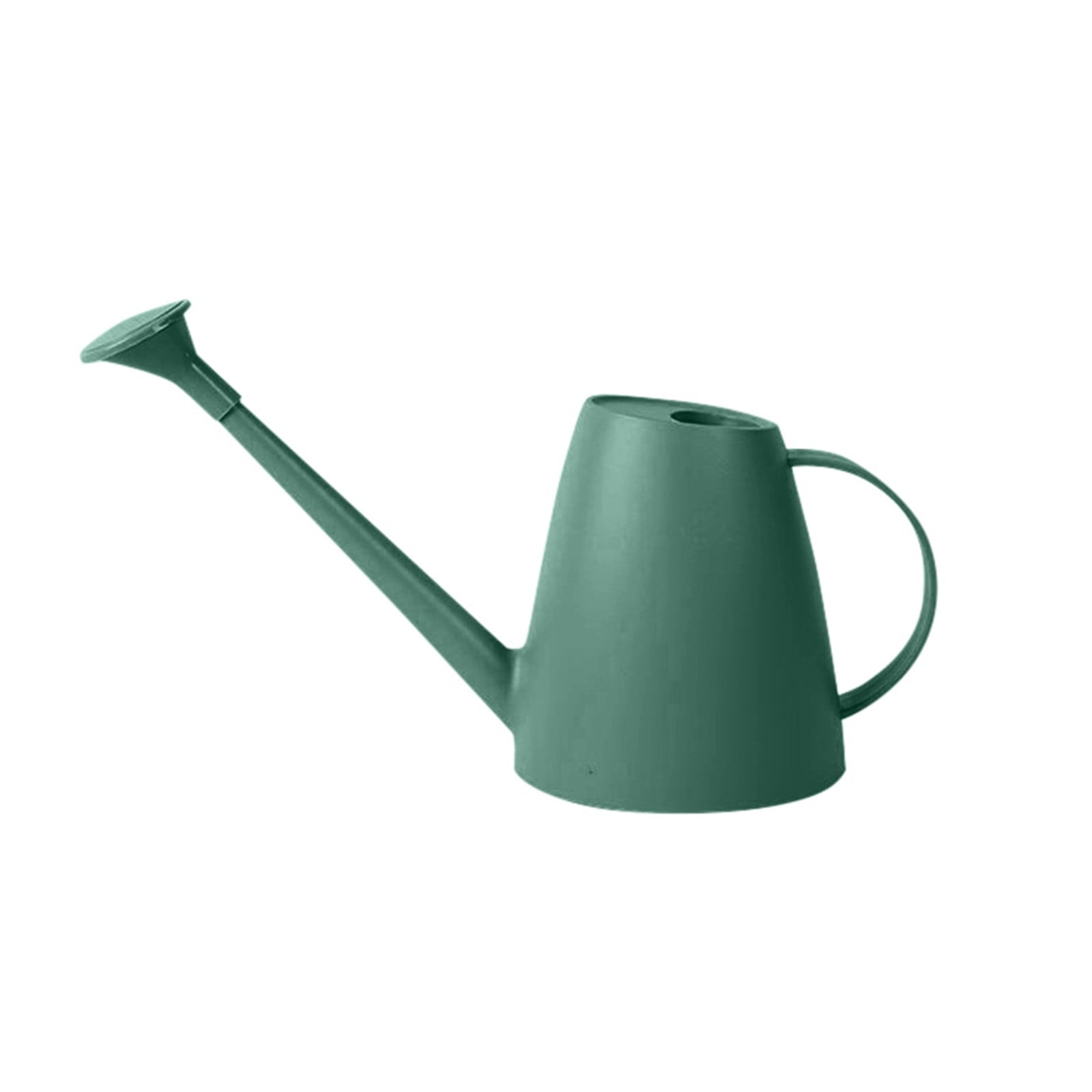 Junepar 1/2 Gallon Watering Can for Indoor and Outdoor - Long Spout Water Can for Garden Flower House - 1.8L/60oz Dark Green