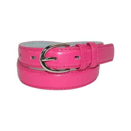 Kid's Leather 1 inch Basic Dress Belt (Pack of 2) (Best Of Best 1994)