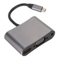 thumbnail image 1 of Type C To VGA Adapter, 87W PD VGA Docking Station 5 in 1 Fast Charging  for Computer for Phone, 1 of 7