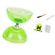 thumbnail image 1 of Juego de diábolo chino para niños, juego de diábolo con doble rueda y coordinación ojo-mano. L Verde, 1 of 9