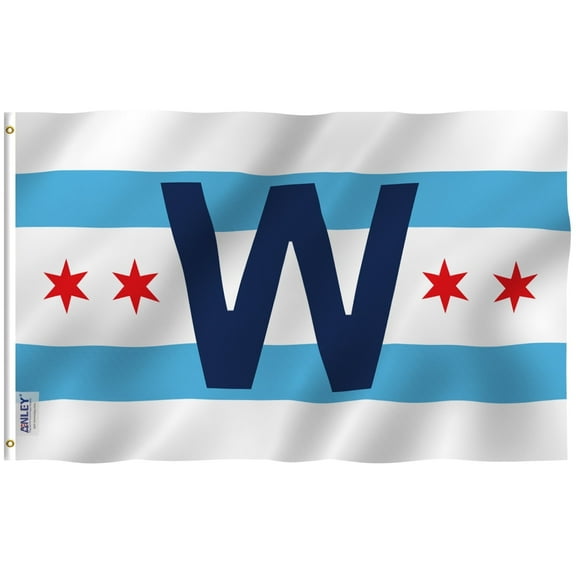 Anley Fly Breeze 3x5 Foot Chicago City Win Combo Flag - W Flags