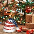 thumbnail image 6 of Haiem USA Colors Stripes1 Pattern Santa Hat Confortable Velvet Christmas Hat for Christmas Party Favors Fit for Adults and Kids, 6 of 6