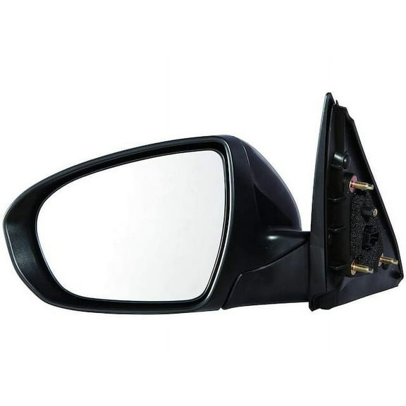 Left Driver Side Power Mirror - Paint to Match - Manual Folding - with Heated Glass and Turn Signal - Compatible with 2014 - 2015 Kia Optima