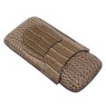 thumbnail image 3 of Oubit Finger Leather Cigar Case,3 Finger Cigar Holder Leather Cigar Case Cigar Case Compact and Lightweight, 3 of 9