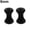 Black 5 mm, variant on Ear Expander Fashion Body Piercing Jewelry Silicone Men and Women Ear Tunnels Gauges for Birthday Party