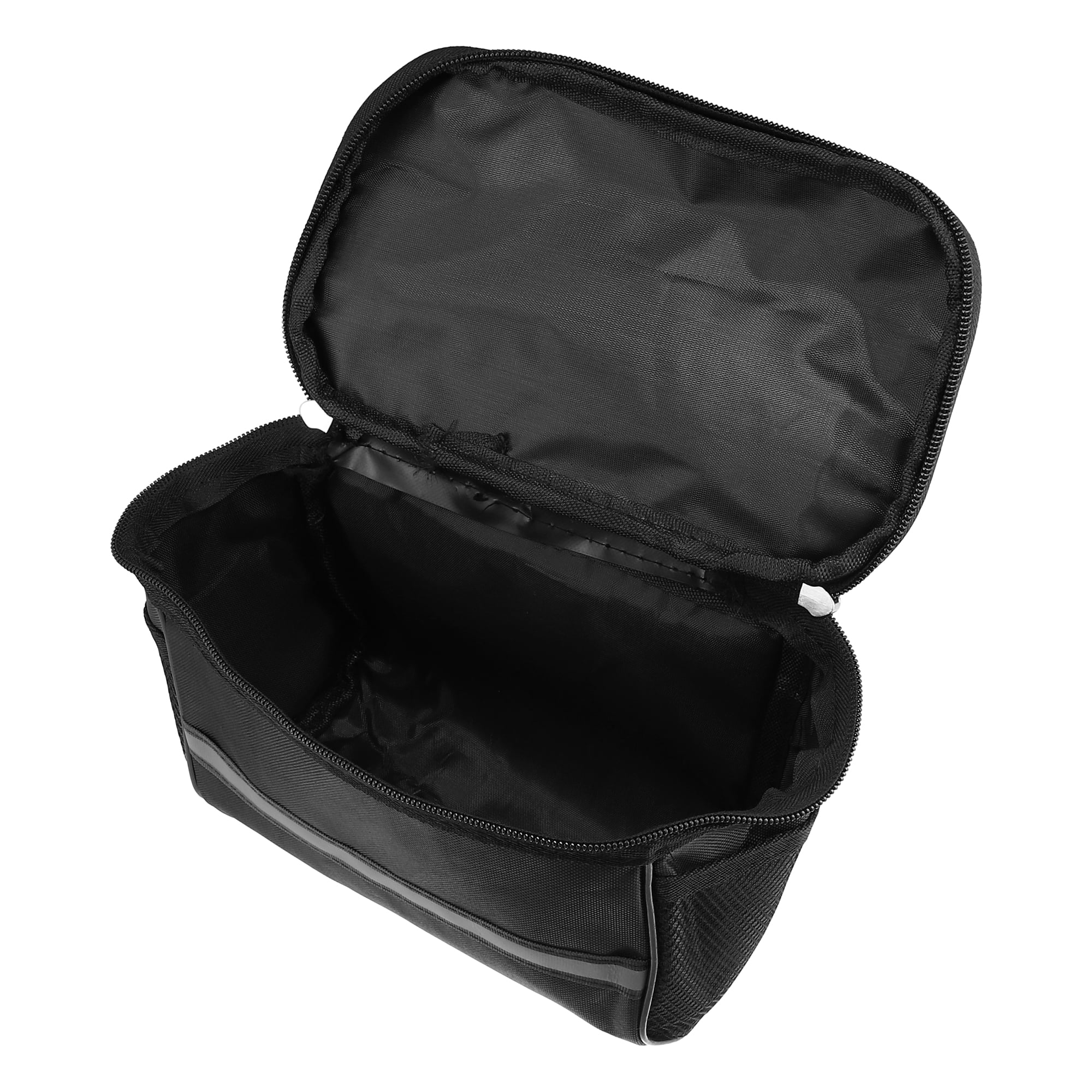 Unique Bargains 5L Capacity Bike Handlebar Bag with 7 Inch Touch Screen Holder Black