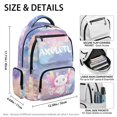 thumbnail image 5 of Chririnla Axolotl with Galaxy Star Pattern Zaino per ragazze with Featherweight Lightweight School Bag, Waterproof 17 Inch School Backpack for Elementary School College Back to School, 5 of 9