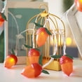 thumbnail image 6 of Thanksgiving Christmas LED Pinecone String Light – Window Hanging Decoration, Christmas Tree Lights, Gifts Orange, 6 of 8