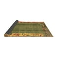 thumbnail image 2 of Ahgly Company Indoor Rectangle Abstract Brown Modern Area Rugs, 5' x 7', 2 of 4