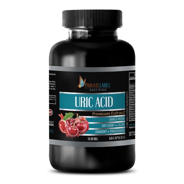 Uric Acid Complex 1430mg Urinary Flush and Support 60 Caps