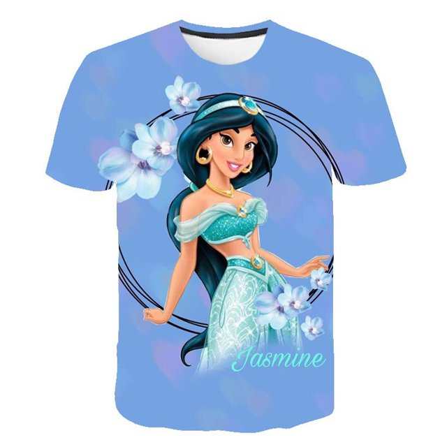 Año 2023, camisetas de jazmín para niños y niñas, camisetas de verano de manga corta para niños, camisetas de jazmín, ropa informal de dibujos animados para niños de 1 a 14 años, T-Shi10T Gao Jinjia LED