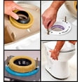 Toilet Wax Ring Kit, Toilet Gasket with Flange for Toilet Bowl Waste