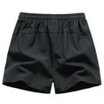 thumbnail image 4 of Viluyesy Mens Swim Trunks, Quick Dry Zipper Pockets Mesh Liner Summer Casual Beach Board Shorts Black 2XL, 4 of 8