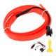 thumbnail image 1 of Cuerda de luz LED EL de 1m Unique Bargains, tira de luz brillante para iluminación interior de automóviles, luz de neón flexible para decoración de automóviles, encendedor de cigarrillos (12v) roja, 1 of 1